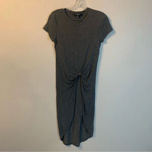 Lulus grey tunic shirt dress S